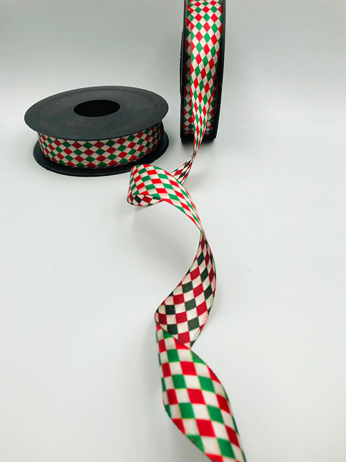 5 Metre Yılbaşı Kurdelesi 2 cm Dekoratif, Kurdele, Yılbaşı Süsü