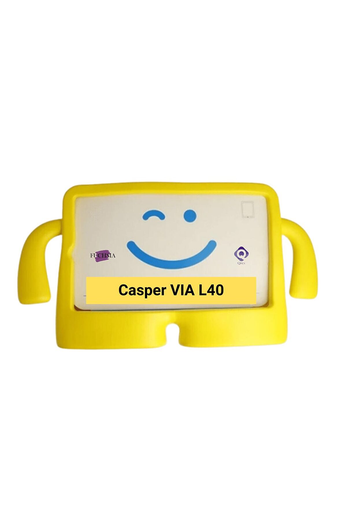 CASPER Via L40-G 10.4 inç Uyumlu Fuchsia iBuy Standlı Eğlenceli Çocuk Ruhlu Tablet Kılıfı