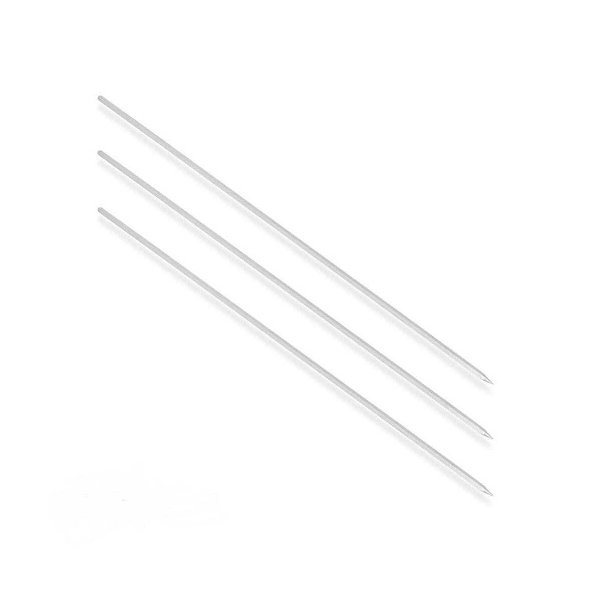 Alba A-123-3-60 Krom Kare Çöp Şiş 60 cm