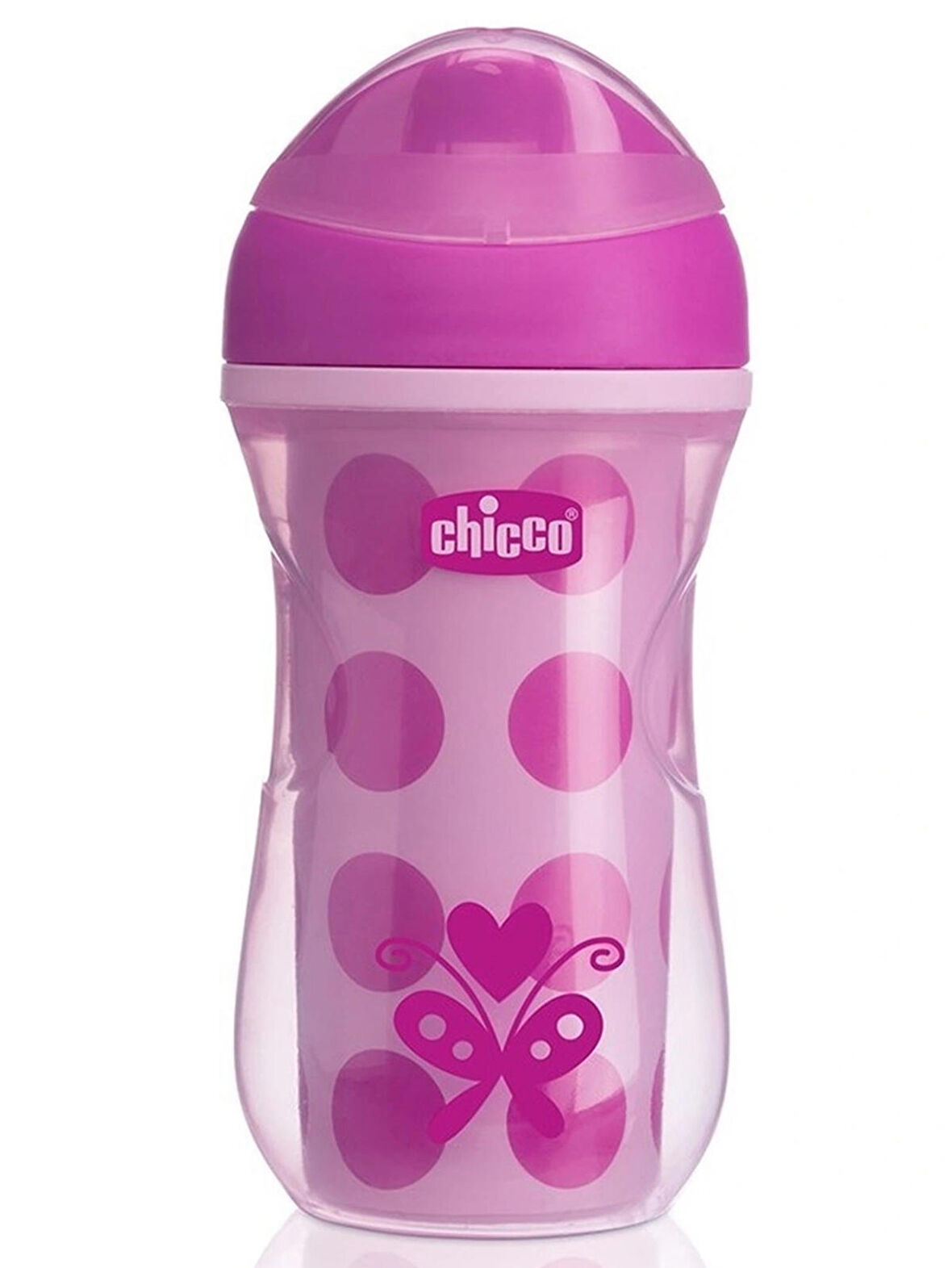 Chicco Isı Yalıtımlı Active Bardak 14 Ay+ Kız