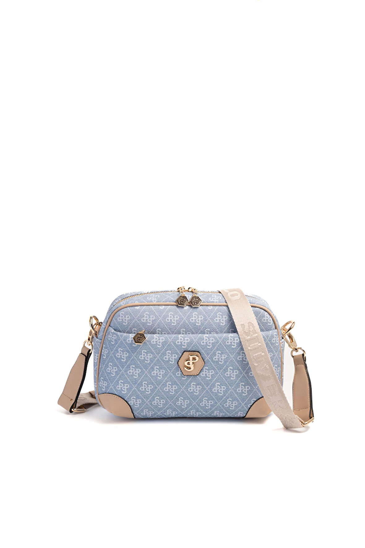 Silver Polo  Kadın Çapraz Çanta 1094-46397 SILVER POLO ÇAPRAZ Kadın ÇANTASI M178 MAVİ-MAT TEN