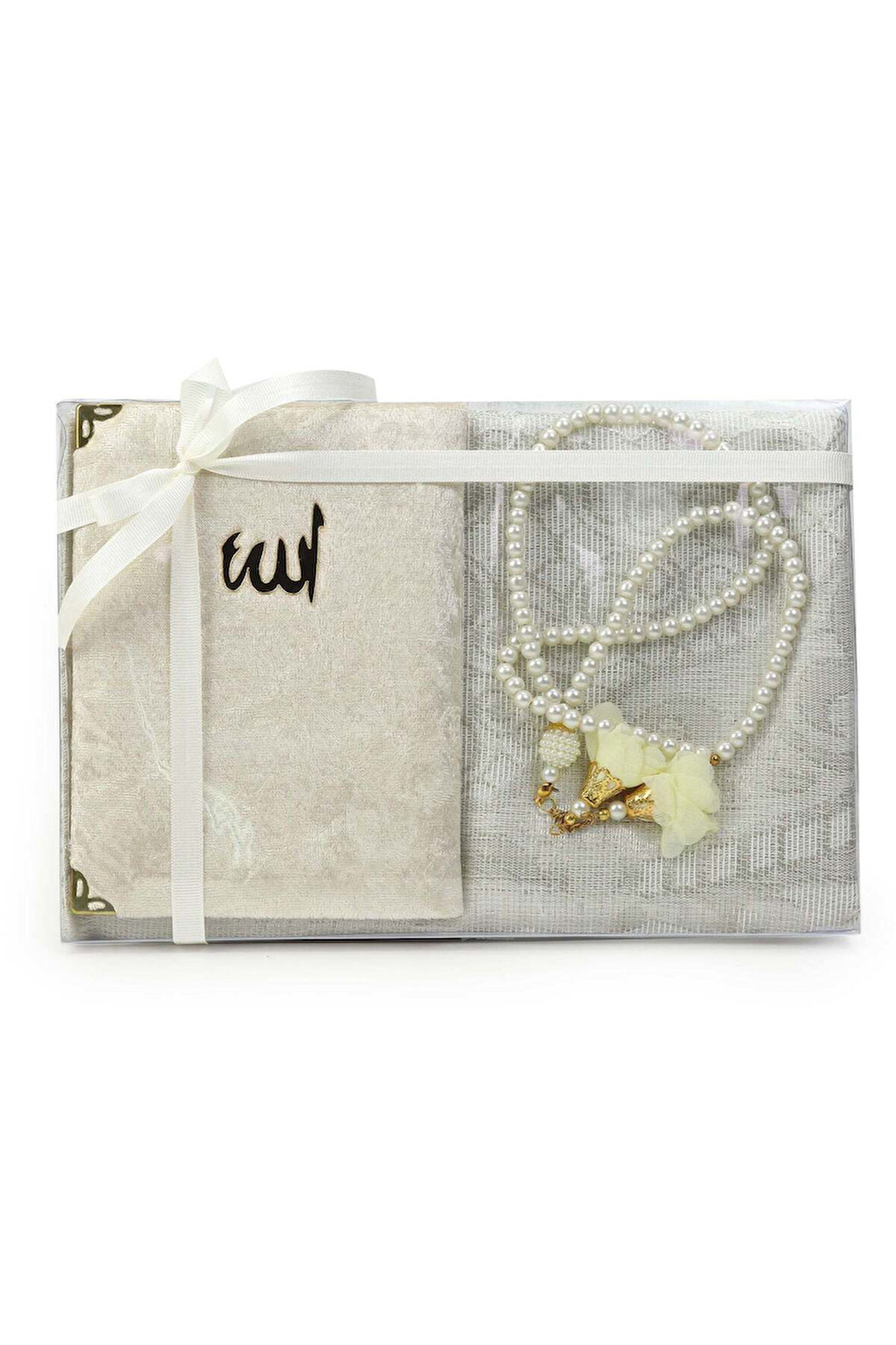 Bej 3 Parça Seccade Hediye Seti