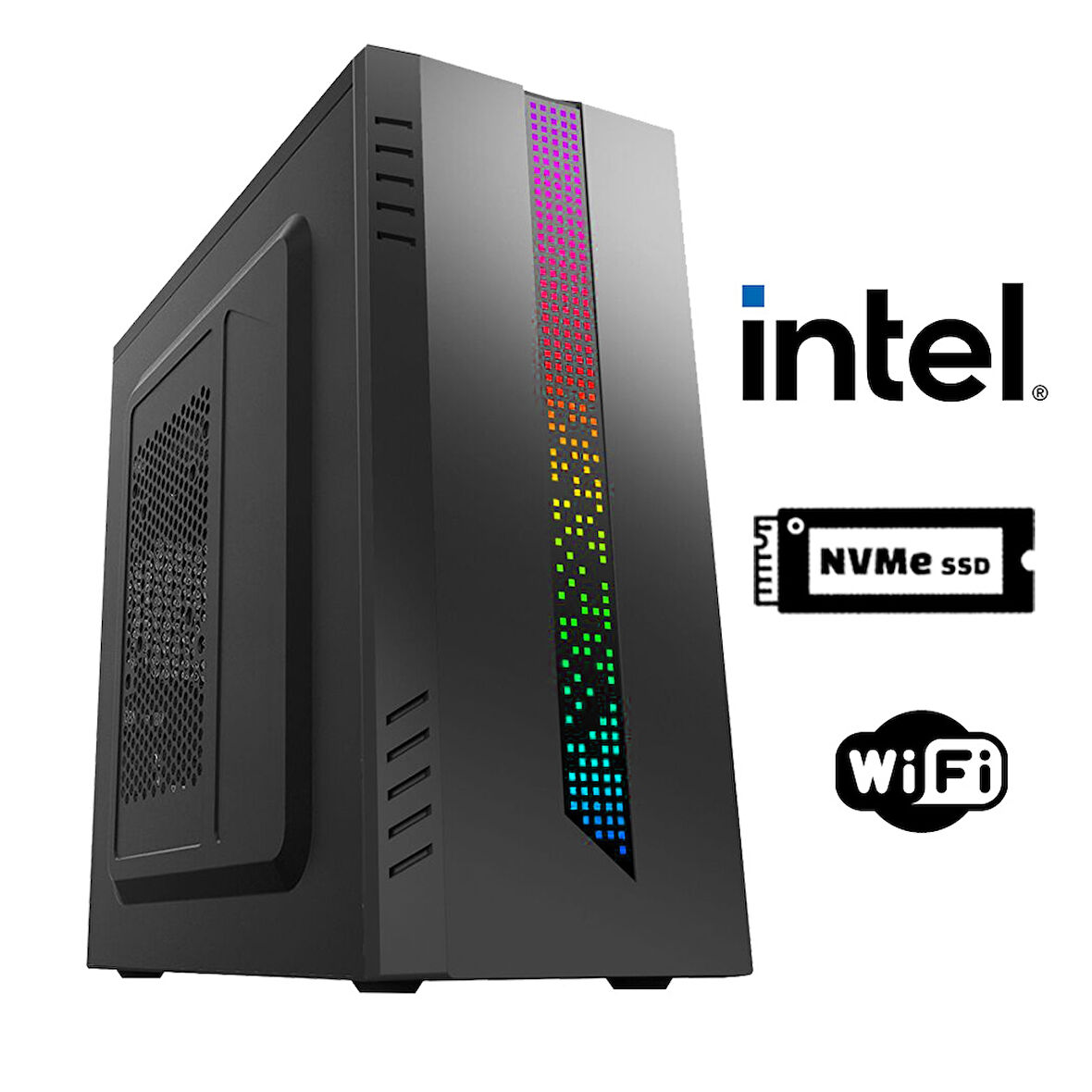 Xaser Xsr724 i7 4770 16GB Ram 512GB M.2 NVMe SSD Masaüstü Ofis Bilgisayarı