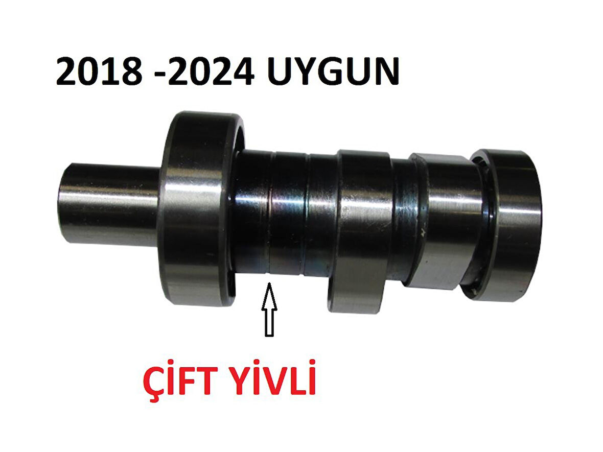 Bajaj Pulsar Ns 200 -Rs 200 Eksantrik Mili Çift Yivli Kam Mili Euro 4 (2018-2024) Supermoto