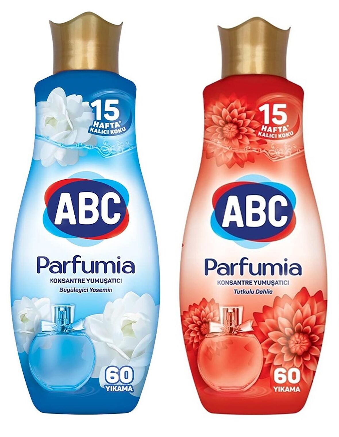 ABC Konsantre Yumuşatıcı 1440 Ml Büyüleyici Yasemin+Tutkulu Dahlia-2'li