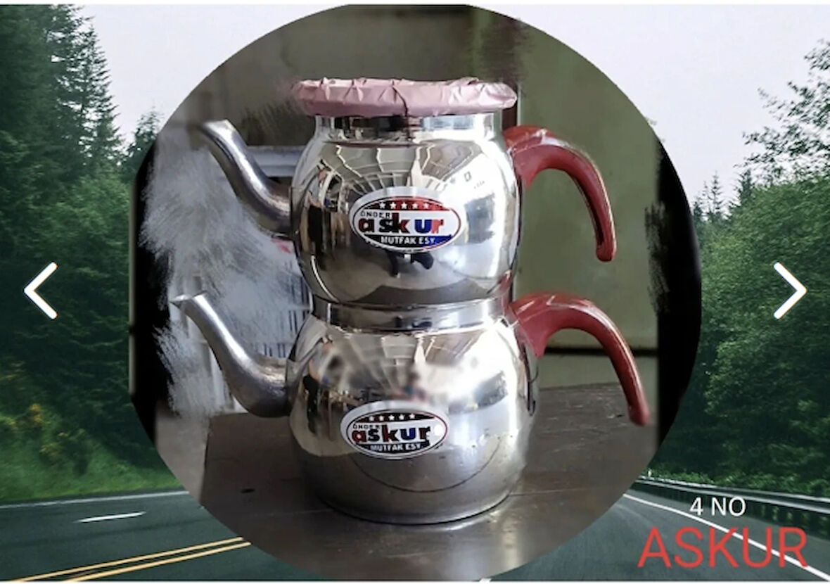 ASKUR ALUMİNYUM KÜRE ÇAYDANLIK NO 6
