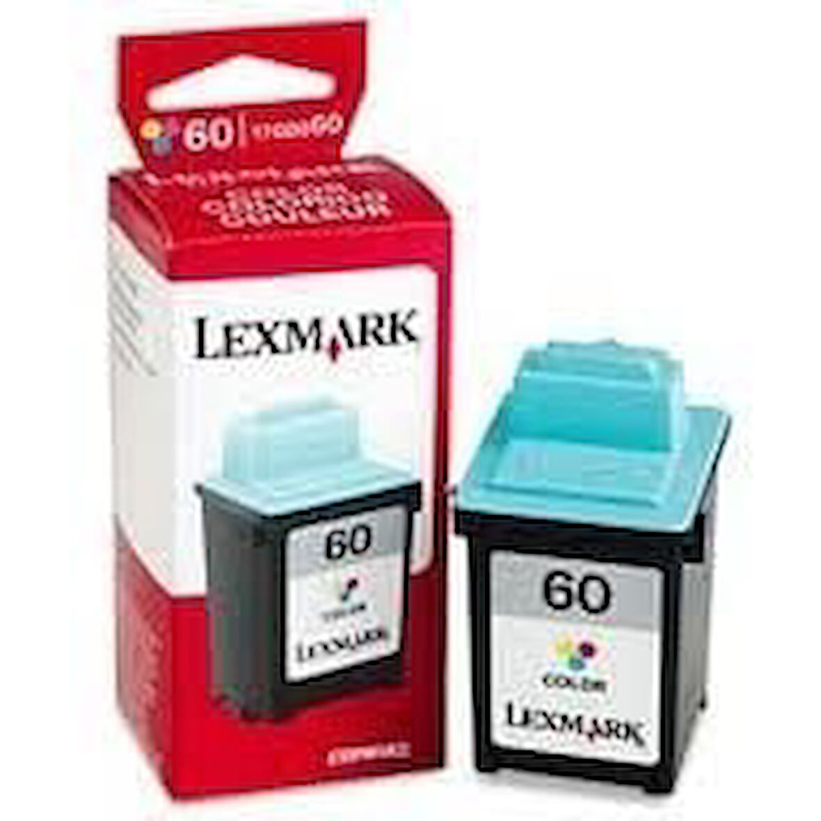 Lexmark 17G0060 (60) Renkli Colour Orjinal Kartuş Z12 / Z22