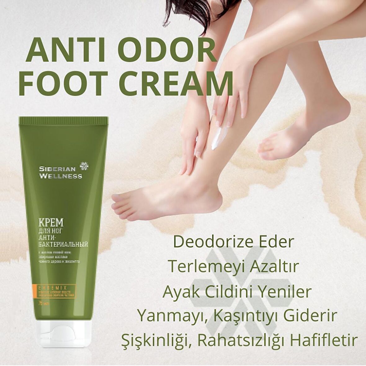 Siberian Wellness Koku Önleyici Krem 75 ml
