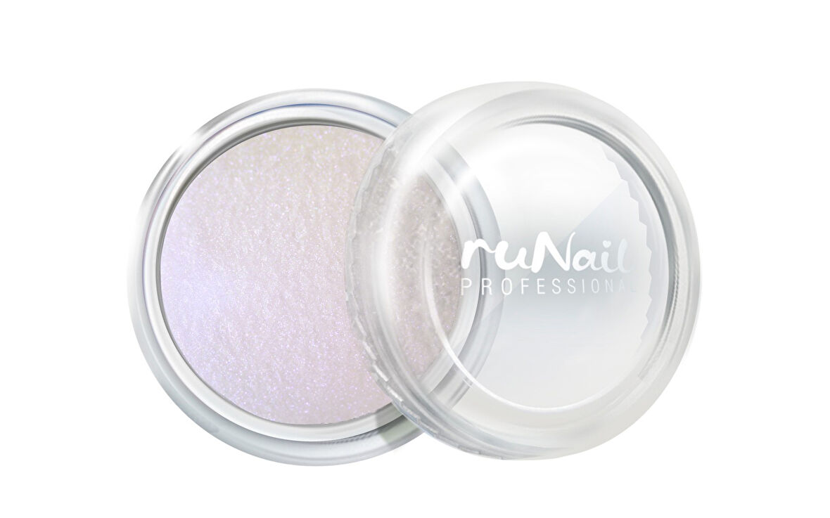 Nail Art Tırnak Süsleme İnci Tozu Sarı Lila Efekt RU4467