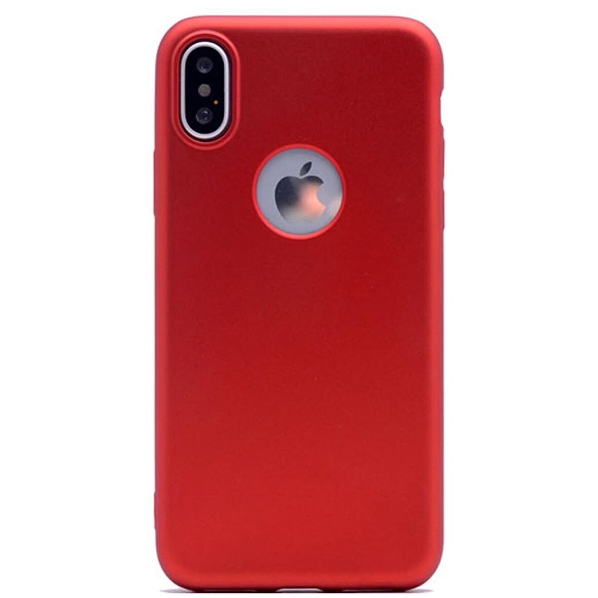 Gpack Apple iPhone X Kılıf Premier Silikon KılıfNano Glass Koruyucu