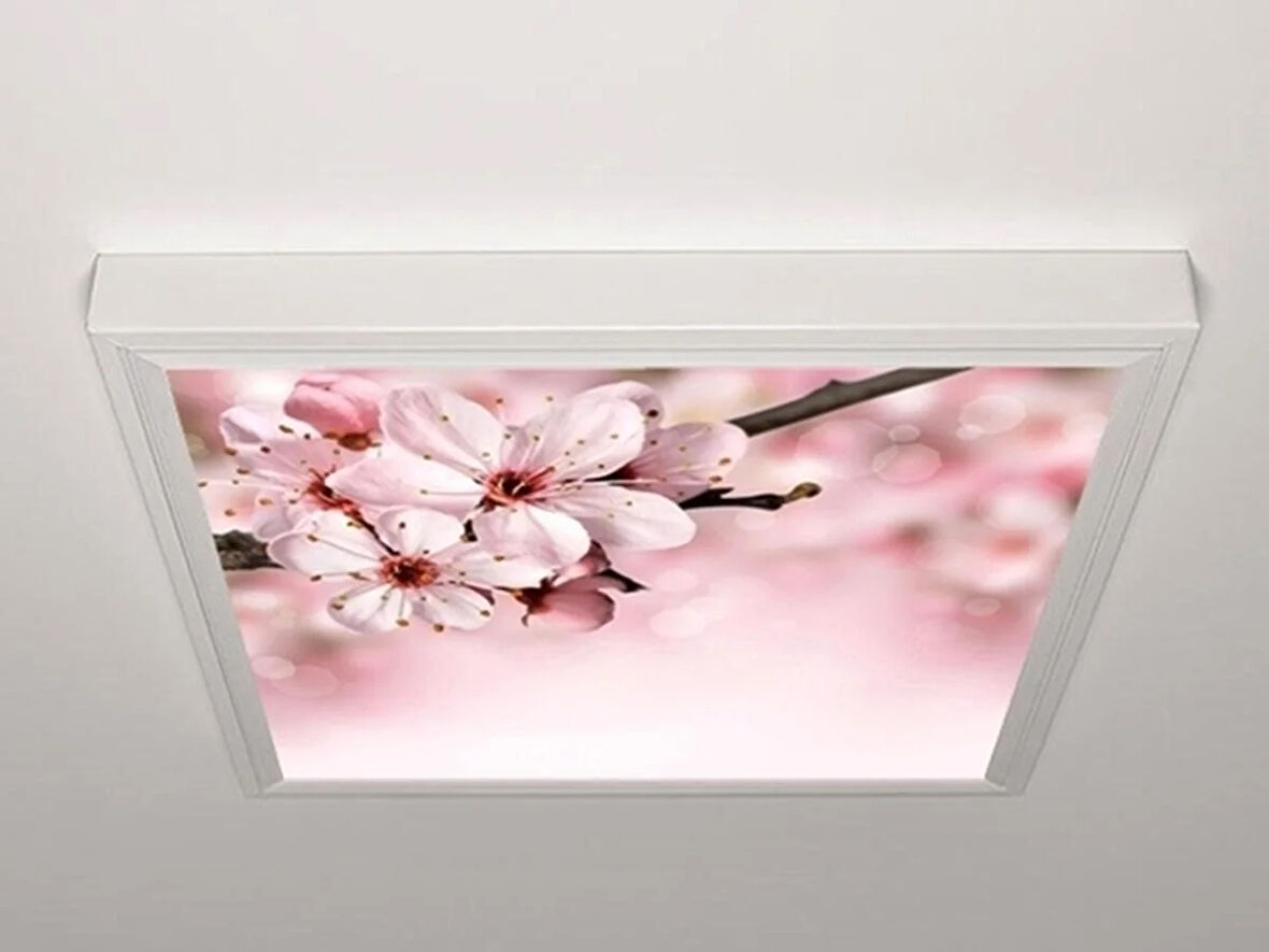 Gök Panel 60X60 LED Panel Aydınlatma Armatür Avize Sıva Üstü Desenli Tekli 46510009SU