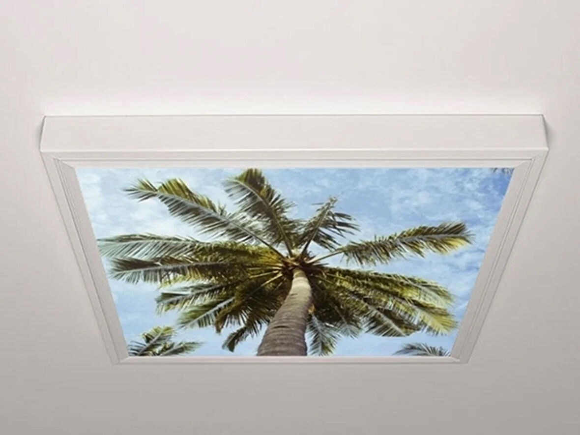 Gök Panel 60X60 LED Panel Aydınlatma Armatür Avize Sıva Üstü Desenli Tekli 46510567SU