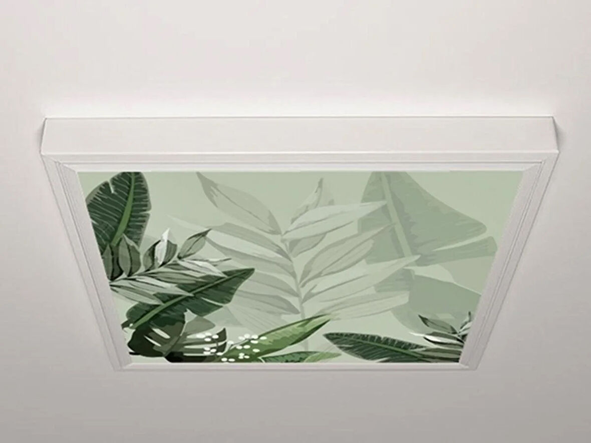 Gök Panel 60X60 LED Panel Aydınlatma Armatür Avize Sıva Üstü Desenli Tekli 46510578SU
