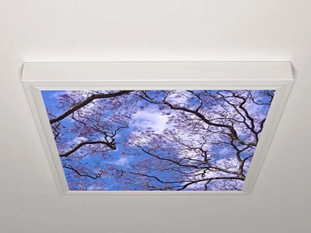 Gök Panel 60X60 LED Panel Aydınlatma Armatür Avize Sıva Üstü Desenli Tekli 46510801SU