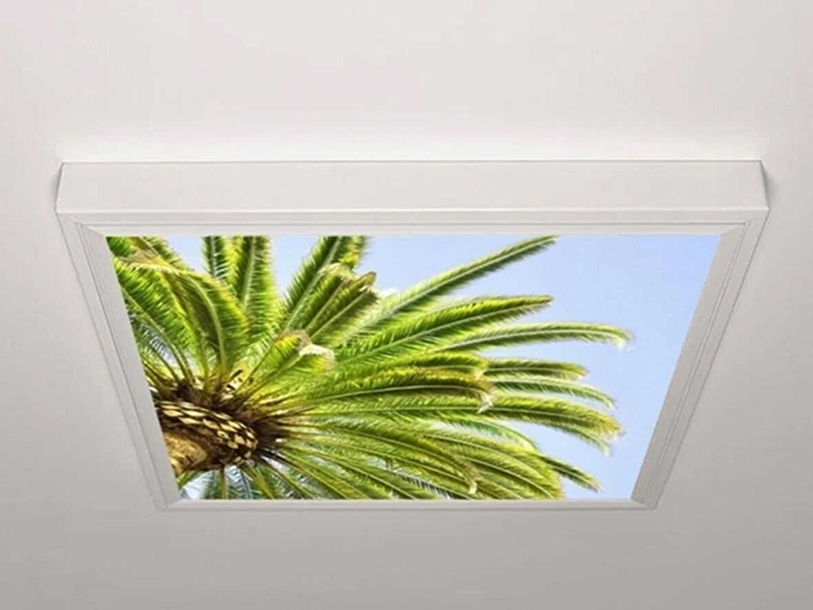 Gök Panel 60X60 LED Panel Aydınlatma Armatür Avize Sıva Üstü Desenli Tekli 46510925SU