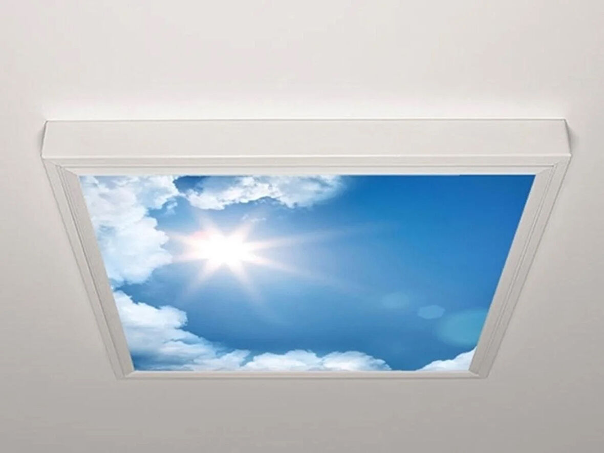 Gök Panel 60X60 LED Panel Aydınlatma Armatür Avize Sıva Üstü Desenli Tekli 46510941SU