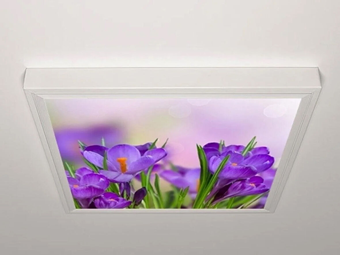 Gök Panel 60X60 LED Panel Aydınlatma Armatür Avize Sıva Üstü Desenli Tekli 46510955SU