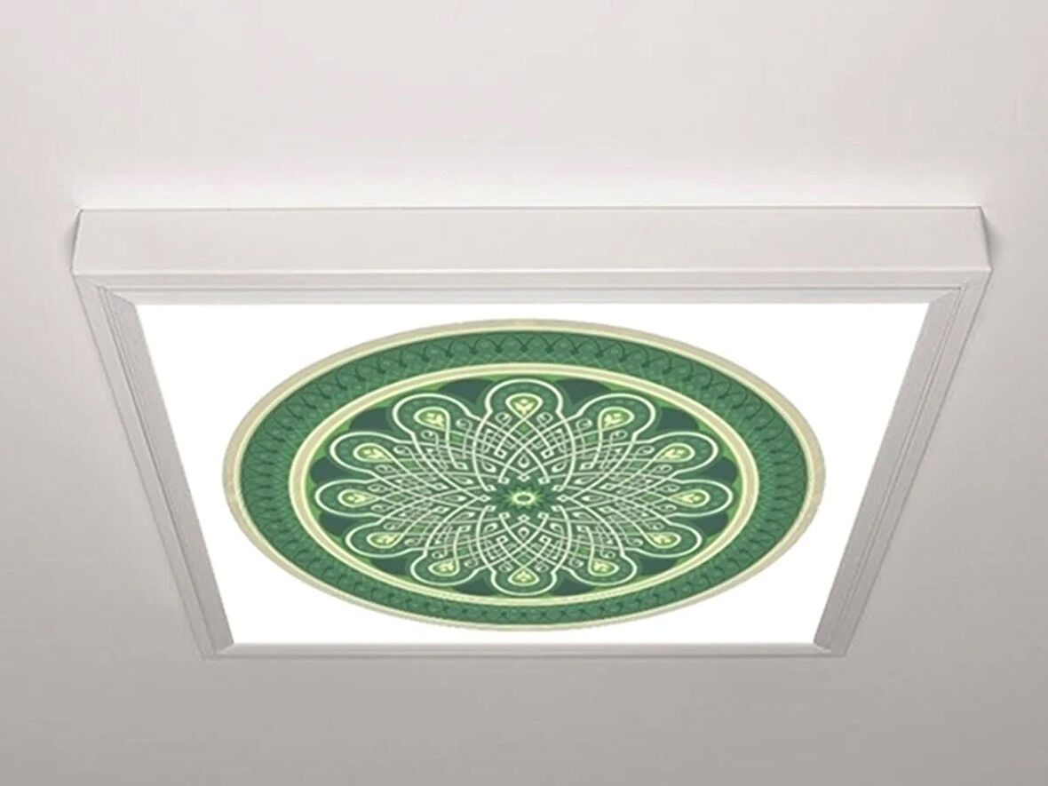 Gök Panel 60X60 LED Panel Aydınlatma Armatür Avize Sıva Üstü Desenli Tekli 46511042SU