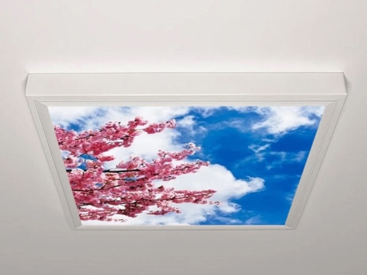 Gök Panel 60X60 LED Panel Aydınlatma Armatür Avize Sıva Üstü Desenli Tekli 46511083SU