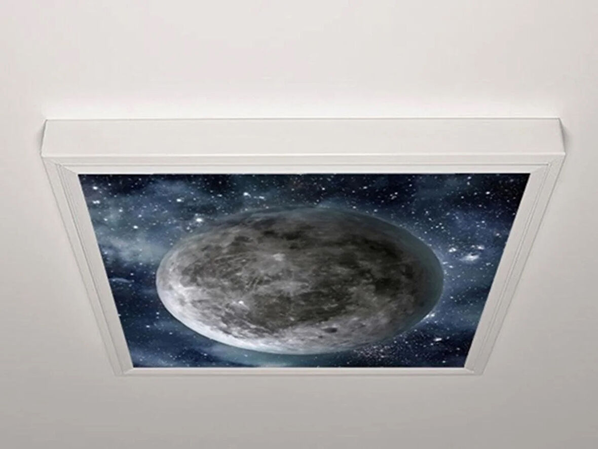 Gök Panel 60X60 LED Panel Aydınlatma Armatür Avize Sıva Üstü Desenli Tekli 46511090SU