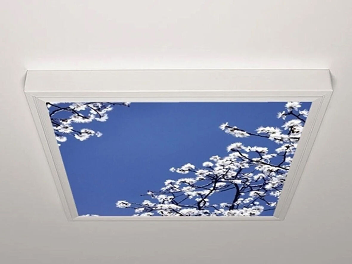 Gök Panel 60X60 LED Panel Aydınlatma Armatür Avize Sıva Üstü Desenli Tekli 46511106SU