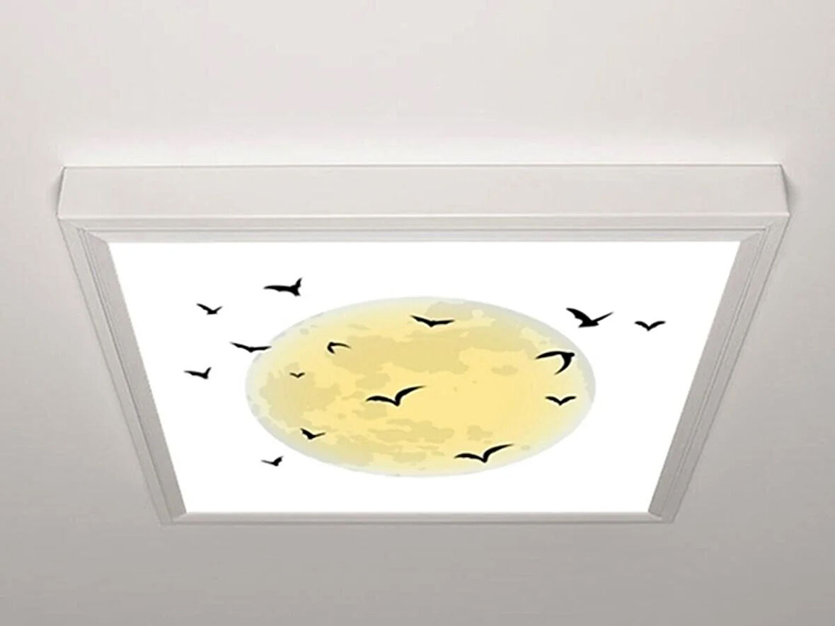 Gök Panel 60X60 LED Panel Aydınlatma Armatür Avize Sıva Üstü Desenli Tekli 46511184SU