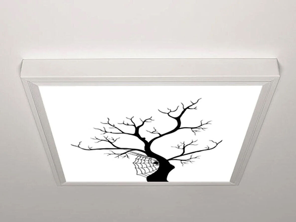 Gök Panel 60X60 LED Panel Aydınlatma Armatür Avize Sıva Üstü Desenli Tekli 46511185SU