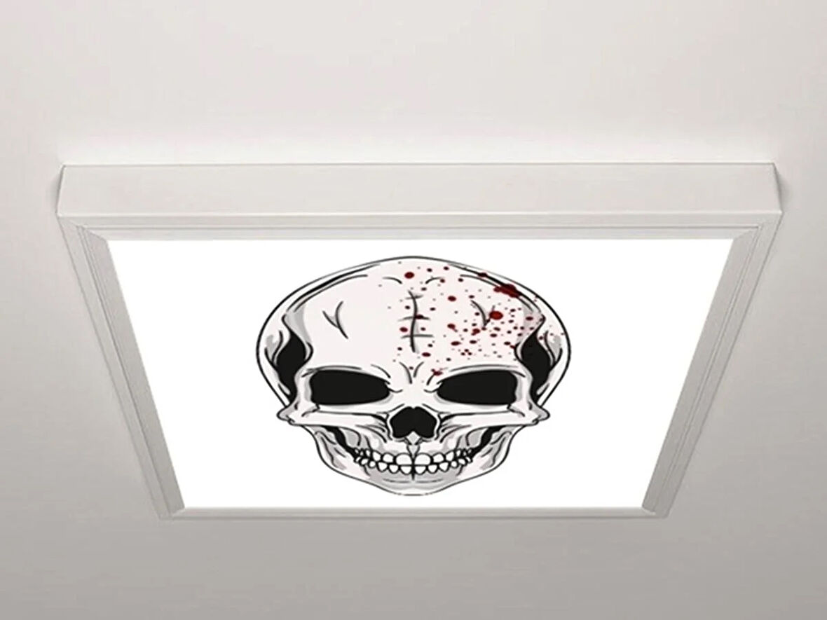 Gök Panel 60X60 LED Panel Aydınlatma Armatür Avize Sıva Üstü Desenli Tekli 46511186SU