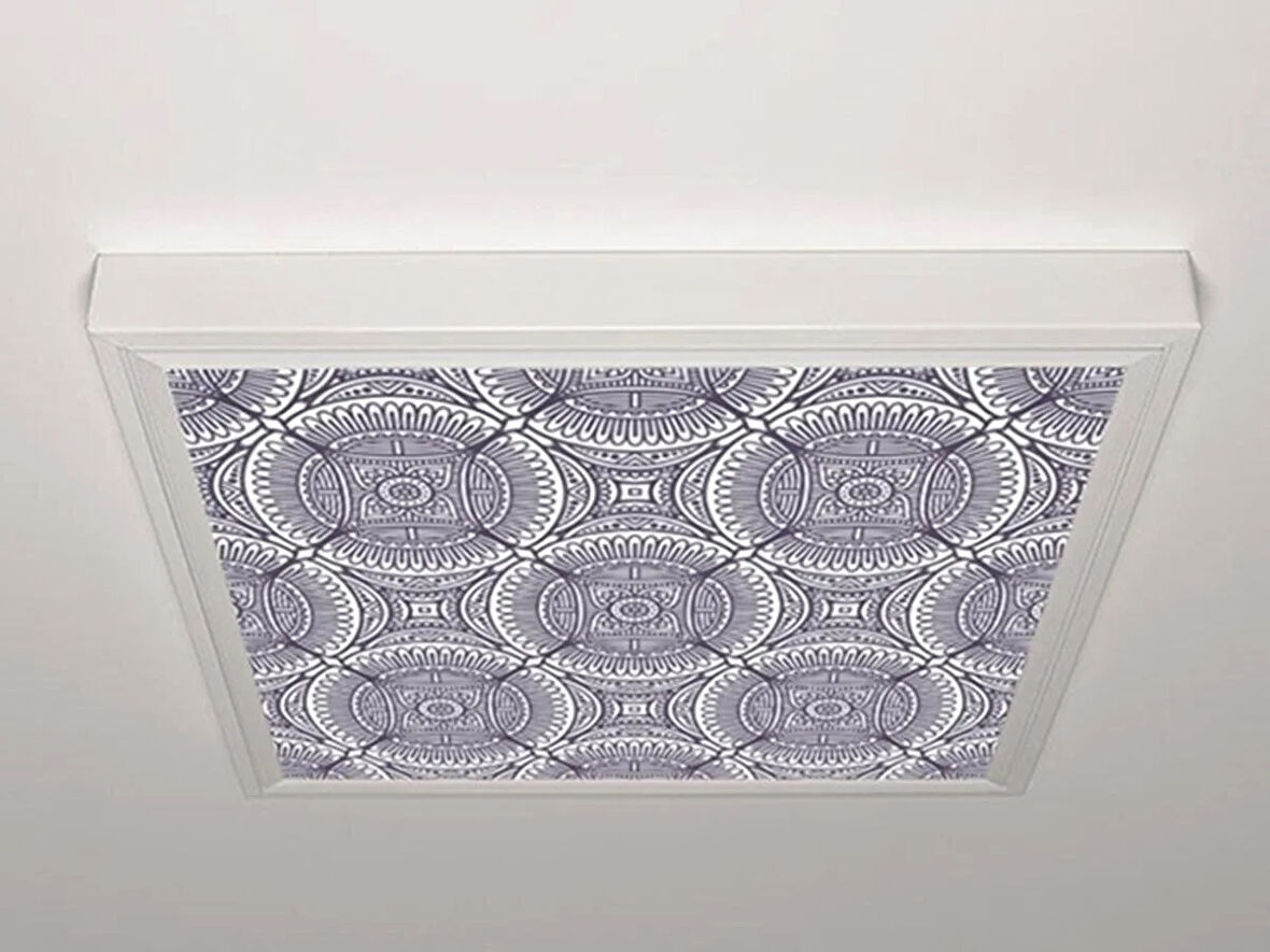 Gök Panel 60X60 LED Panel Aydınlatma Armatür Avize Sıva Üstü Desenli Tekli 46511259SU