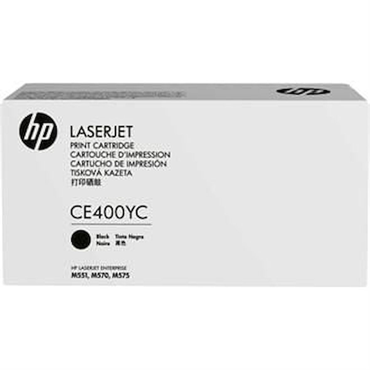 HP CE400YC Siyah Black Orjinal Toner Yüksek Kapasite Laserjet M551 / M570