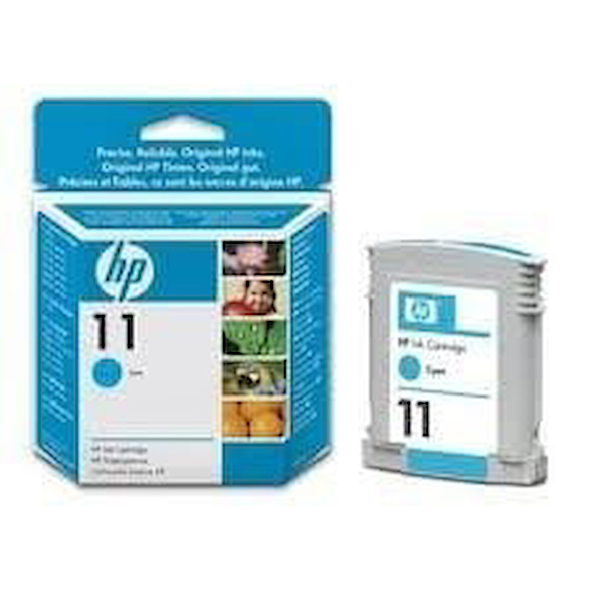 HP C4836AE (11) Mavi Cyan Orjinal Kartuş Inkjet 1000