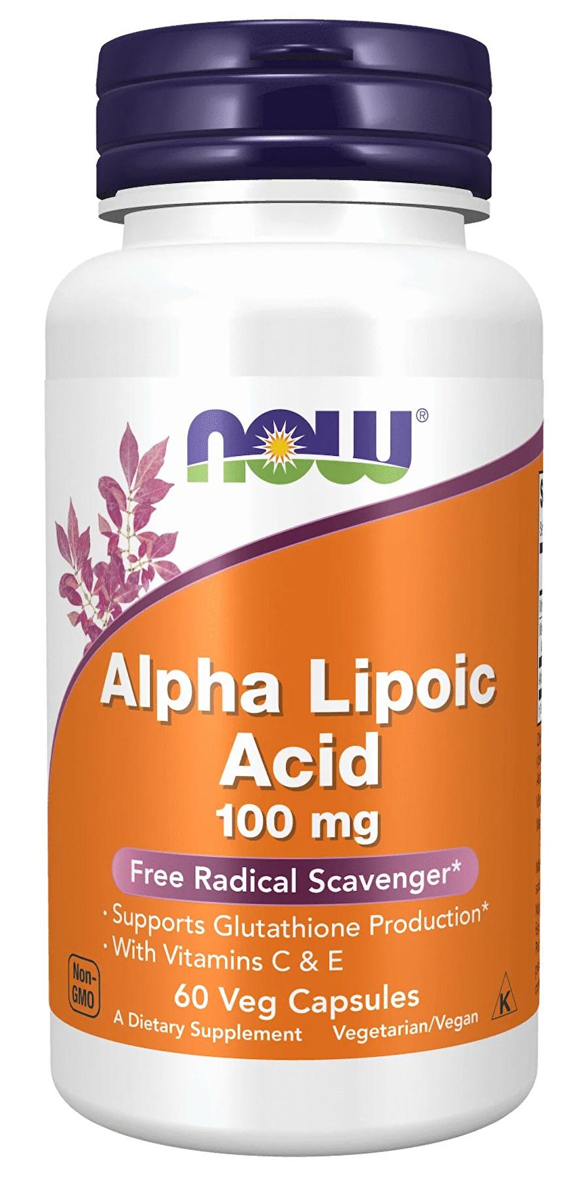 NOW Foods, Alpha Lipoic Acid, 100 mg, 60 Veg Capsules