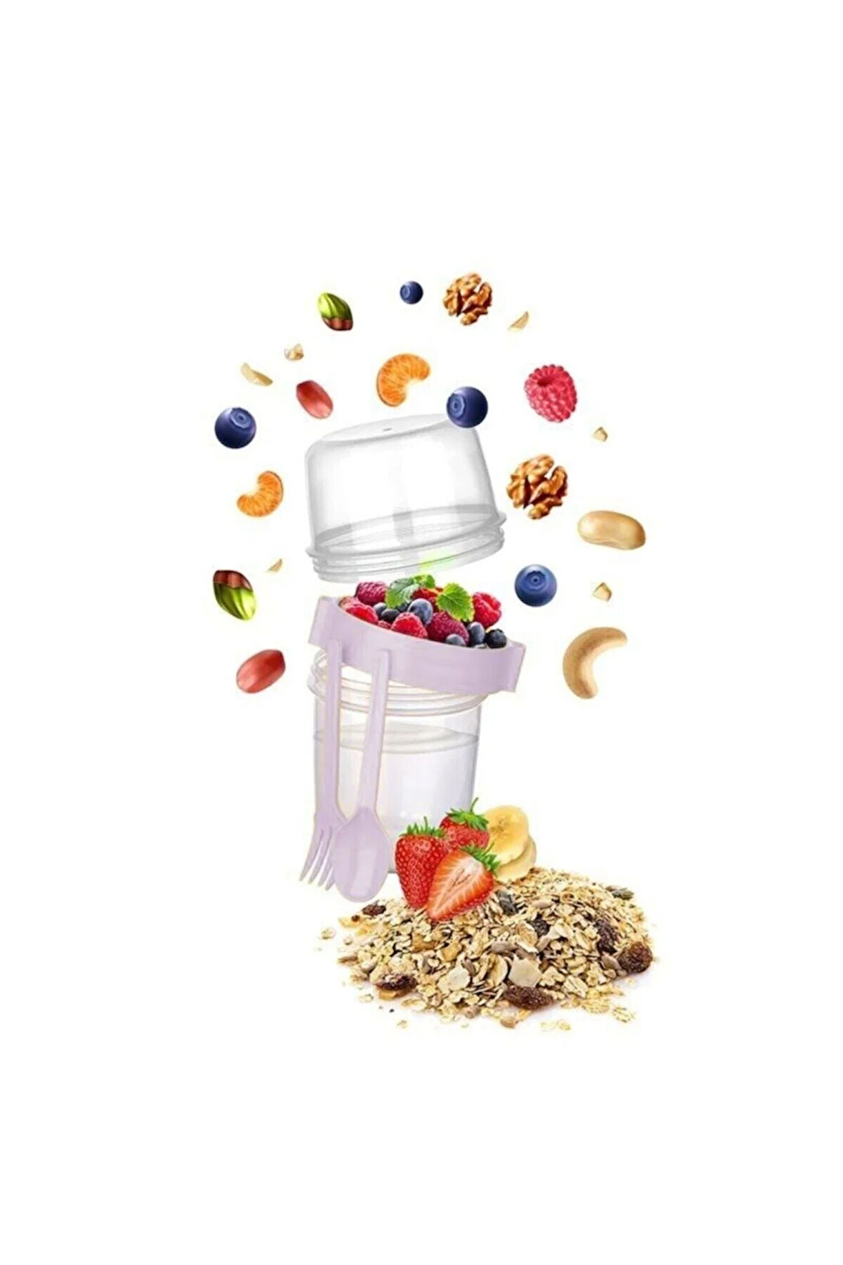 Titiz 800 Ml Taken Go Müsli Kabı (ap-9452) Pra-4792389-6086