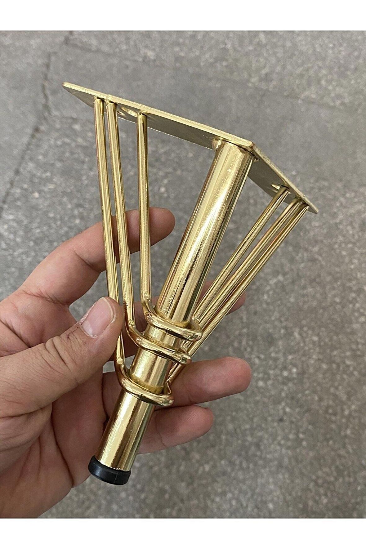 LNO Metal Gold Demir Koltuk Kanepe Ayağı 15cm