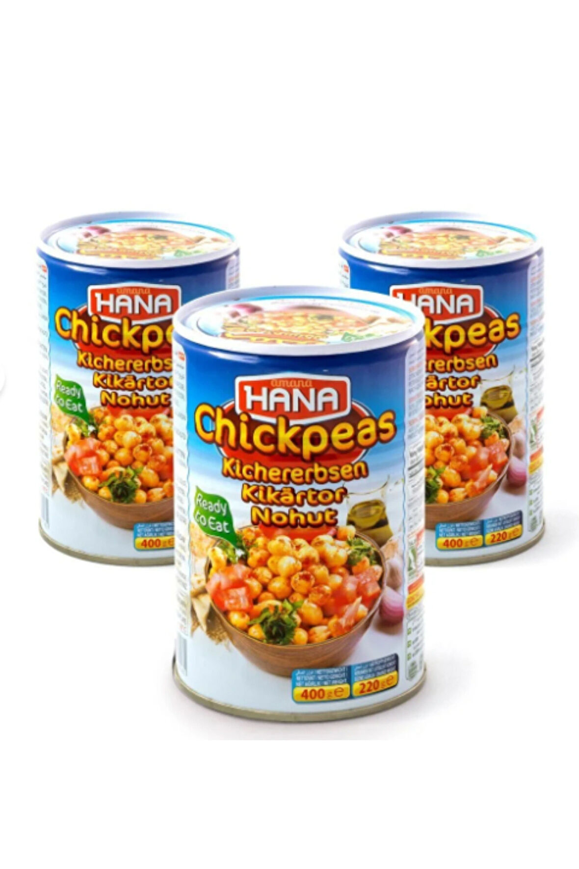 Hana Nohut Konservesi 400gr X 3 Adet