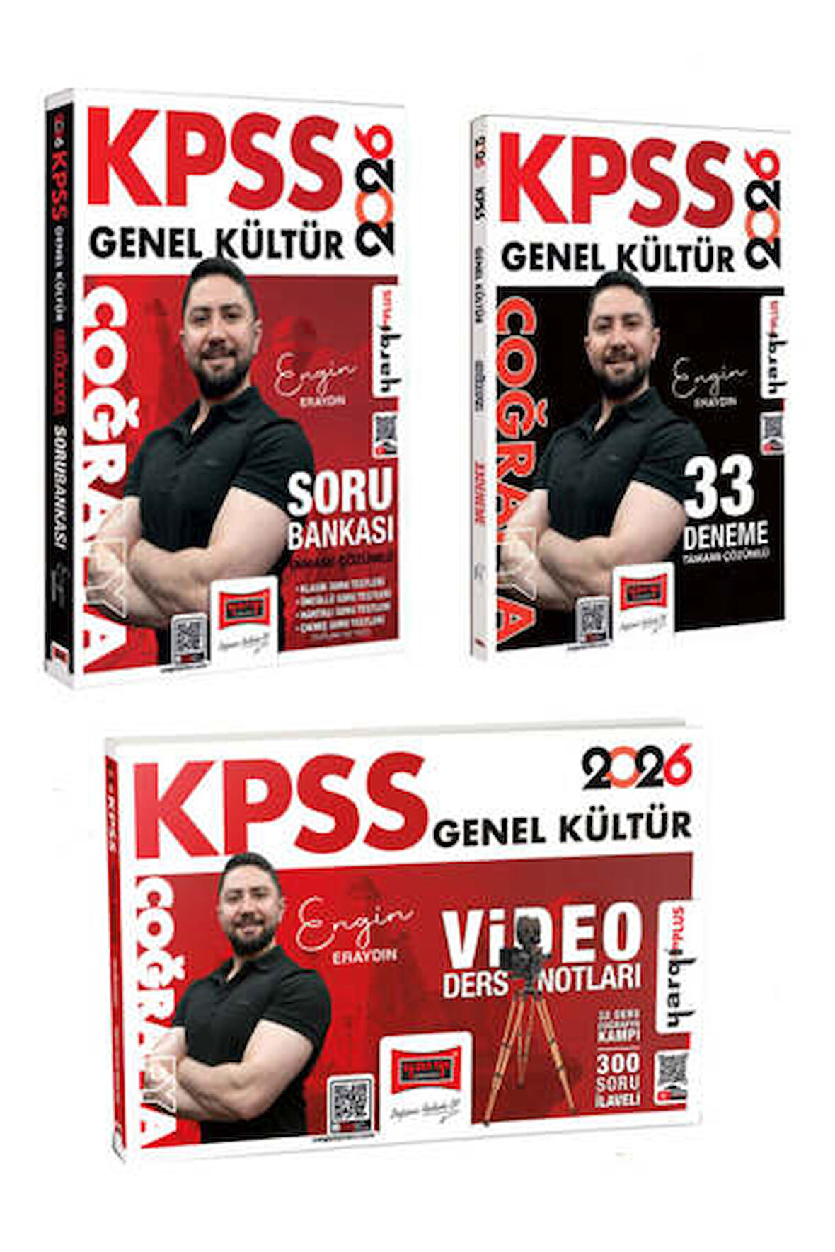 Yargı 2026 KPSS Genel Kültür Coğrafya Soru - Deneme - Video Ders Seti Engin Eraydın Paragraf Hediye