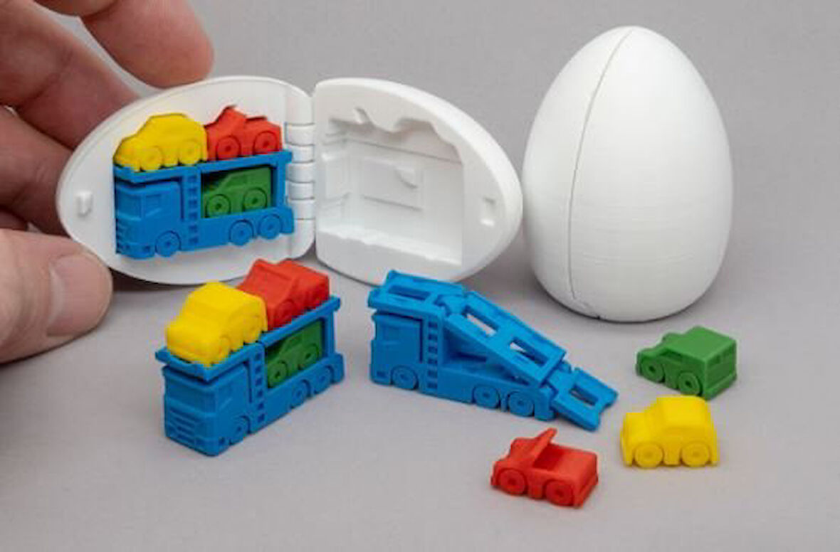 3D Baskı Sürpriz Oyuncaklı Yumurta - Kendi Oyuncağını Keşfet!