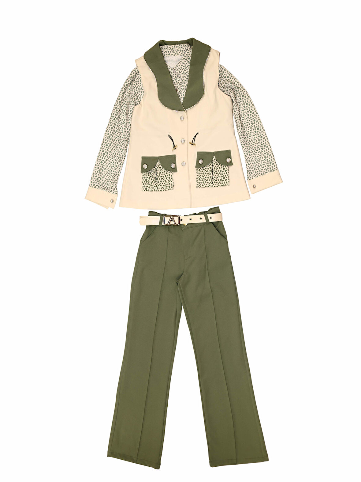 125 GÖMLEK YELEK PANTOLON TAKIM