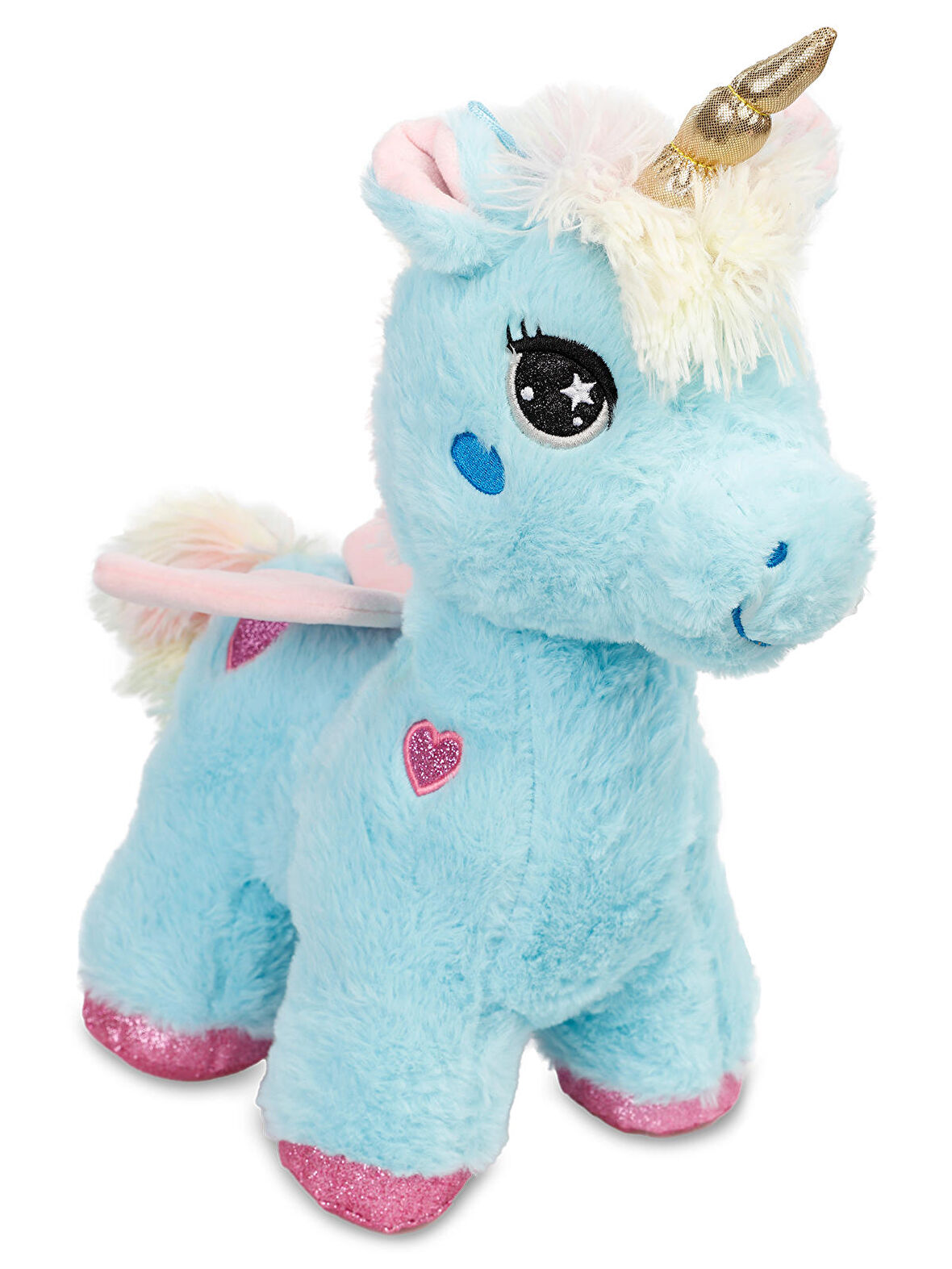 Halley Oyuncak Peluş Unicorn 35 Cm Mavi