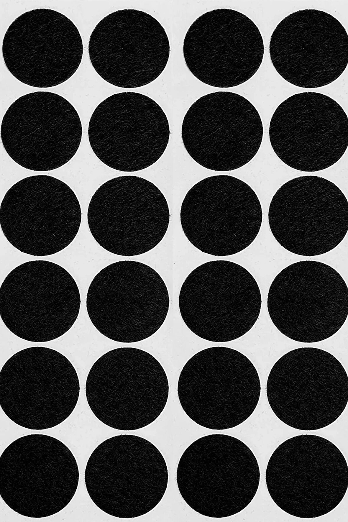 24 Mm Yapışkanlı Mobilya Ayağı Keçesi Zemin Koruyucu Masa Sandalye Parke Koruma Pedi (99’LU PAKET)