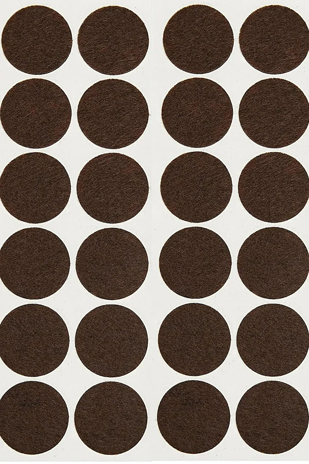 15 Mm Yapışkanlı Mobilya Ayağı Keçesi Zemin Koruyucu Masa Sandalye Parke Koruma Pedi (72’Lİ PAKET)