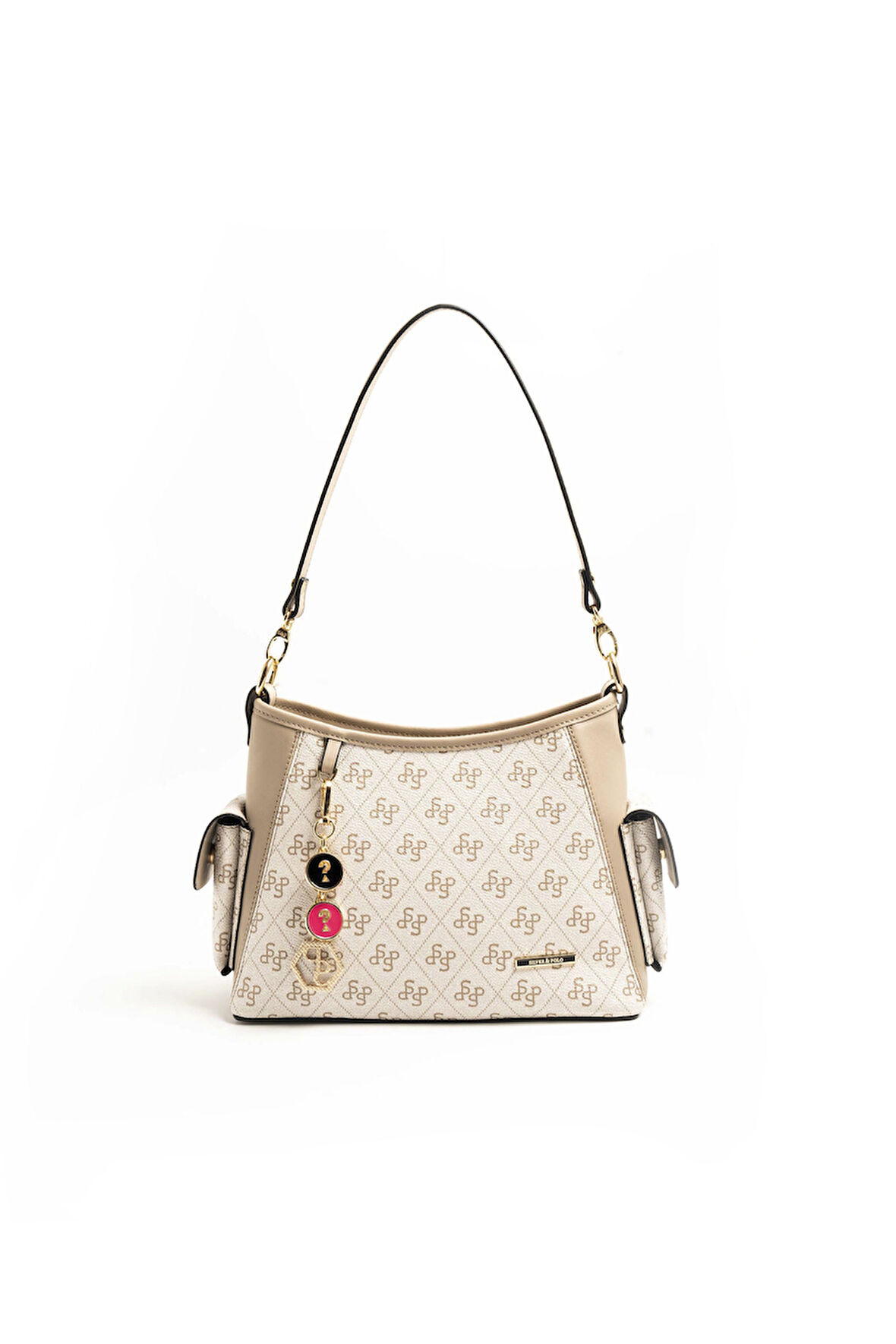 Silver Polo  Kadın Çapraz Çanta 1183-46597 SILVER POLO ÇAPRAZ Kadın ÇANTASI M178 BEJ-MAT KUM