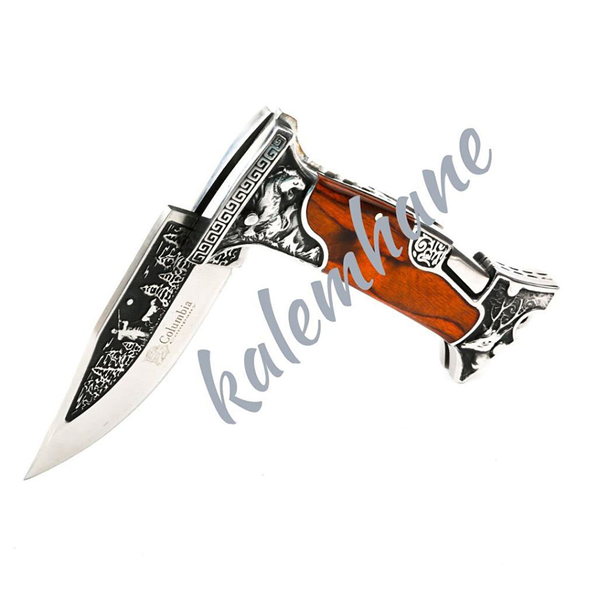 İsme Özel Kamp Outdoor BABA ÇAKI Ahşap Gövde