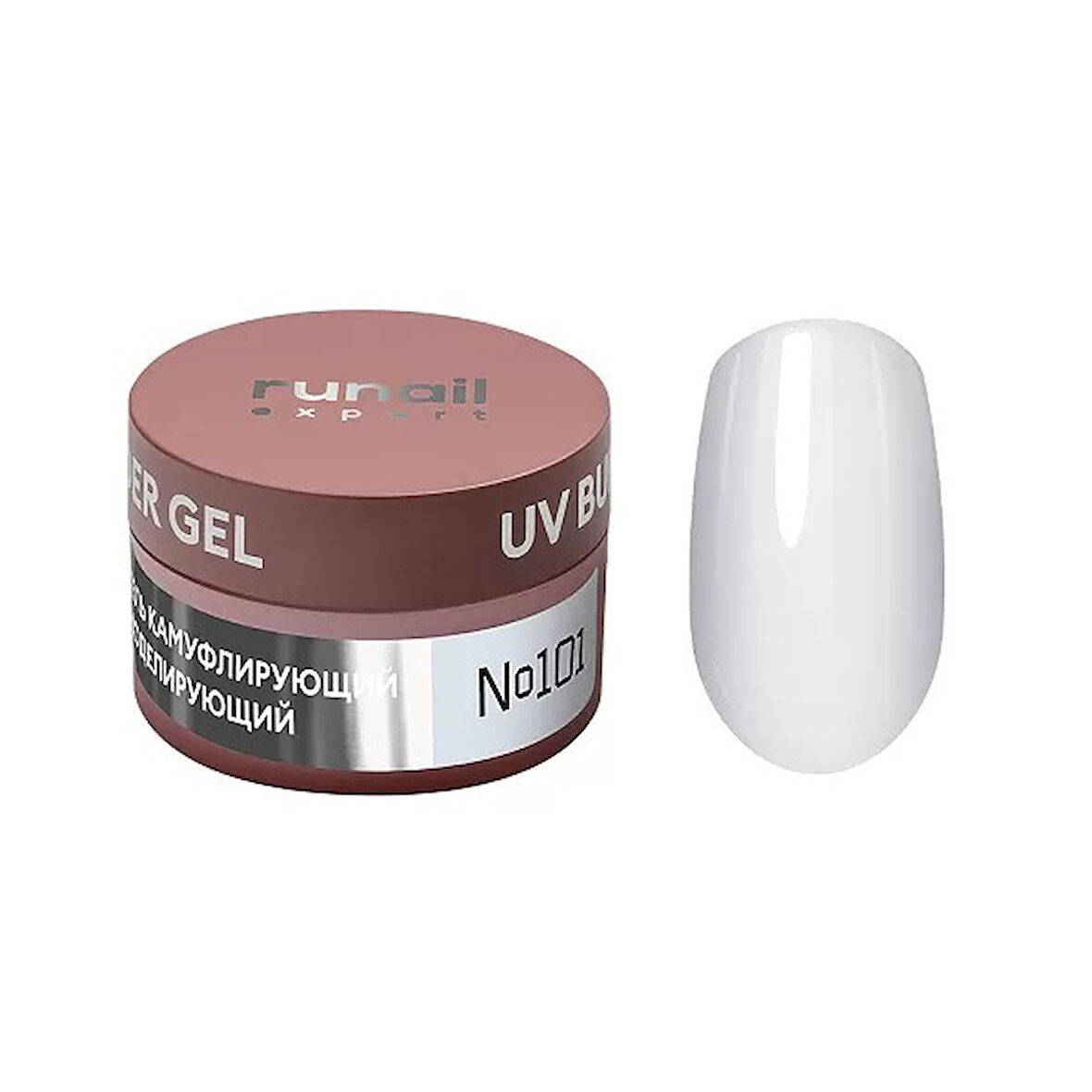 Runail Expert Protez Tırnak Jeli UV Gel Beyaz 50Gr. 101