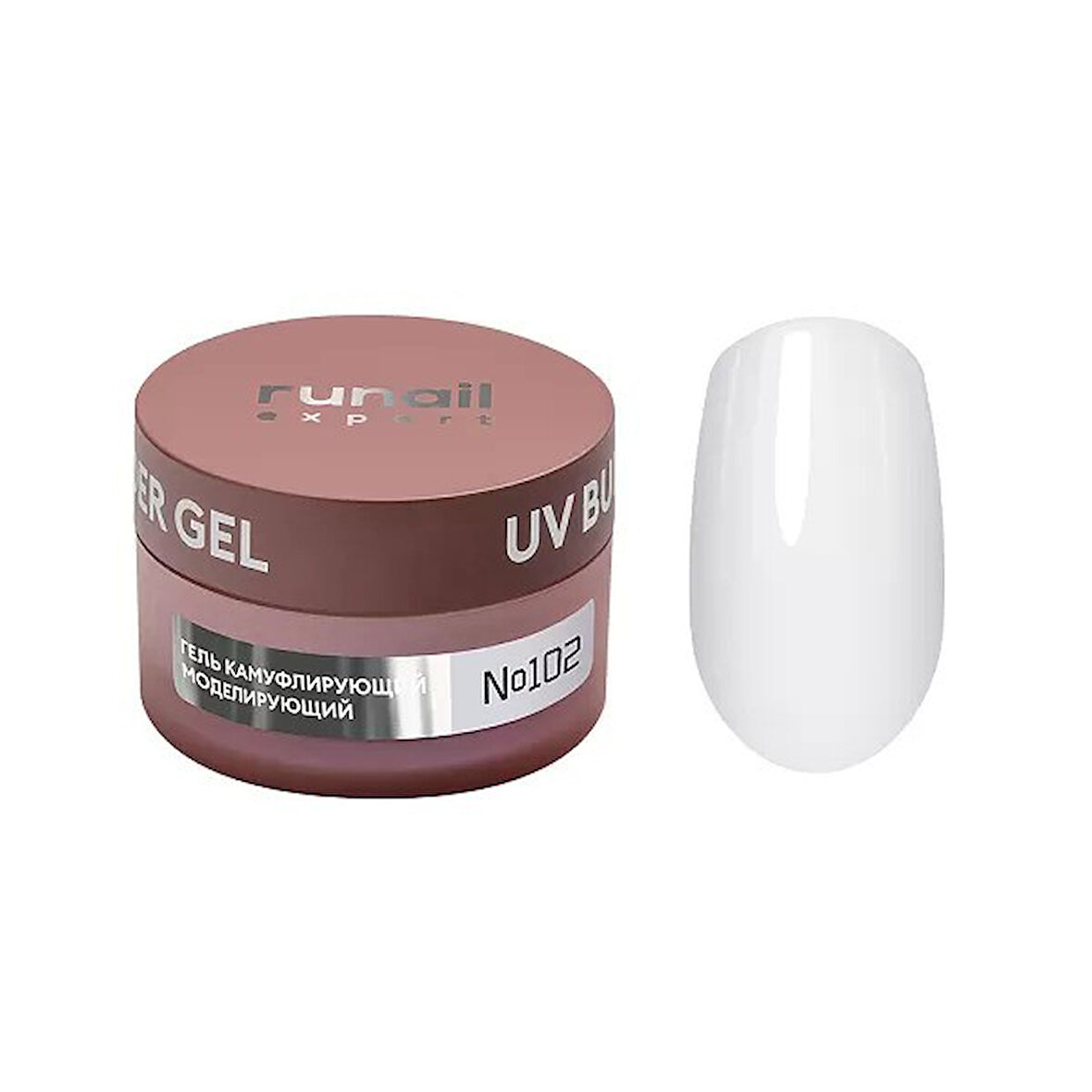 Runail Expert Protez Tırnak Jeli UV Gel Rakı Beyazı 50Gr. 102