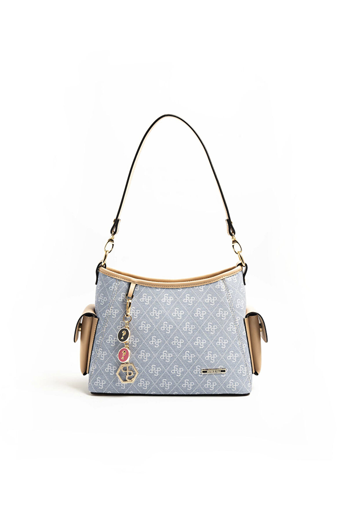 Silver Polo  Kadın Çapraz Çanta 1183-46604 SILVER POLO ÇAPRAZ Kadın ÇANTASI M178 MAVİ-MAT TEN