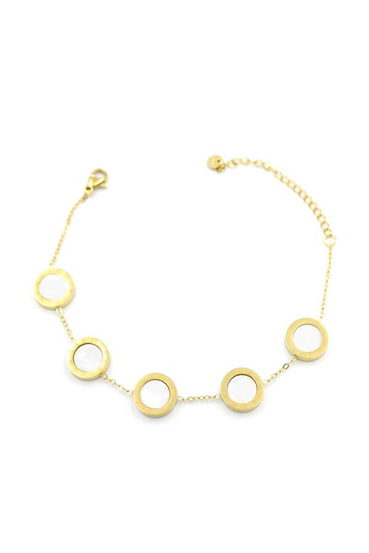 Blg Zincir Bileklik - Altın