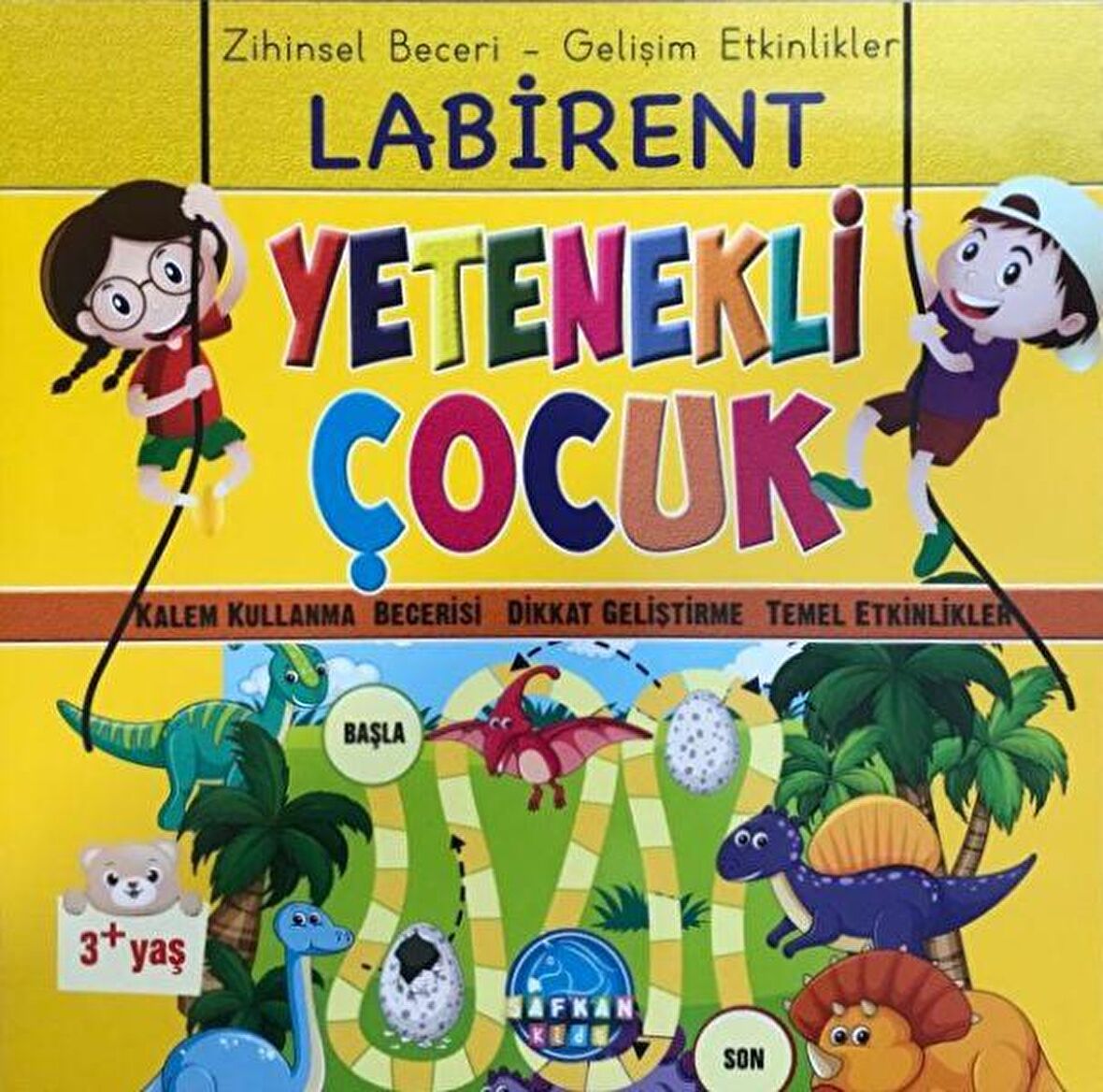 Zihinsel Beceri Gelişim Etkinlikleri Labirent Yetenekli Çocuk 3 - Safkan Kids