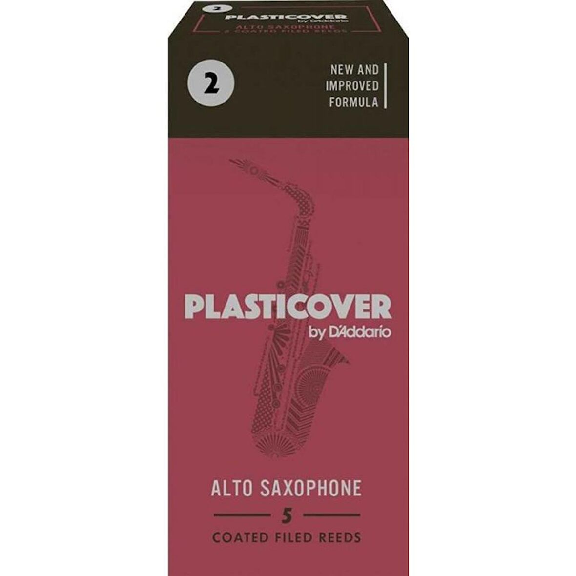 Daddario Woodwinds PLASTICOVER RRP05ASX200 Alto Saksafon Kamışı NO: 2