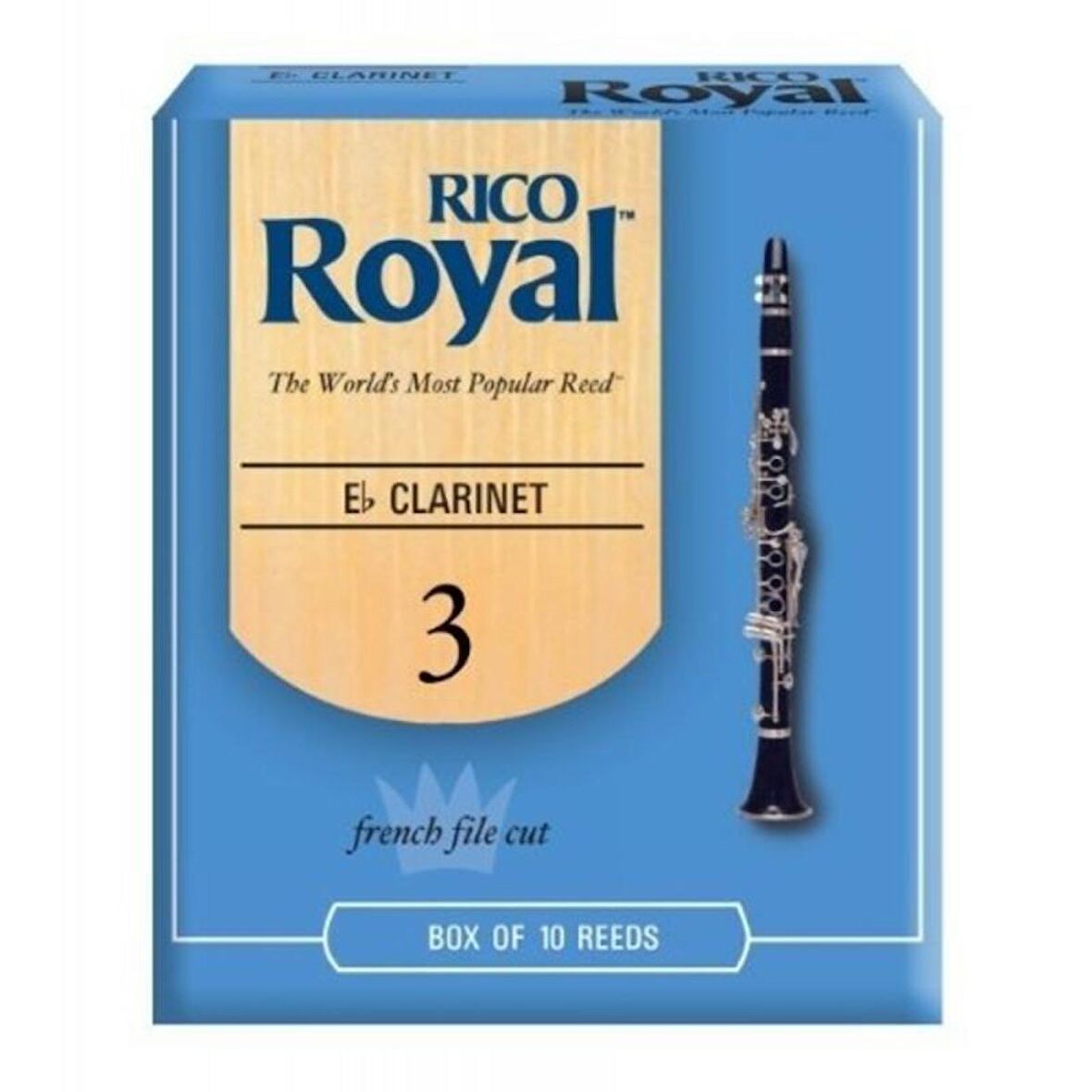 Rico Royal RBB1030 Mib Klarnet Kamışı No:3